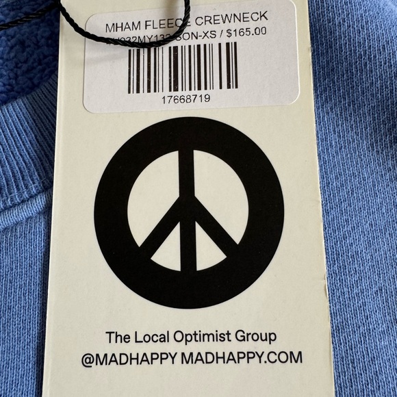 Madhappy crewneck Peace of Mind sweatshirt - Picture 3 of 5